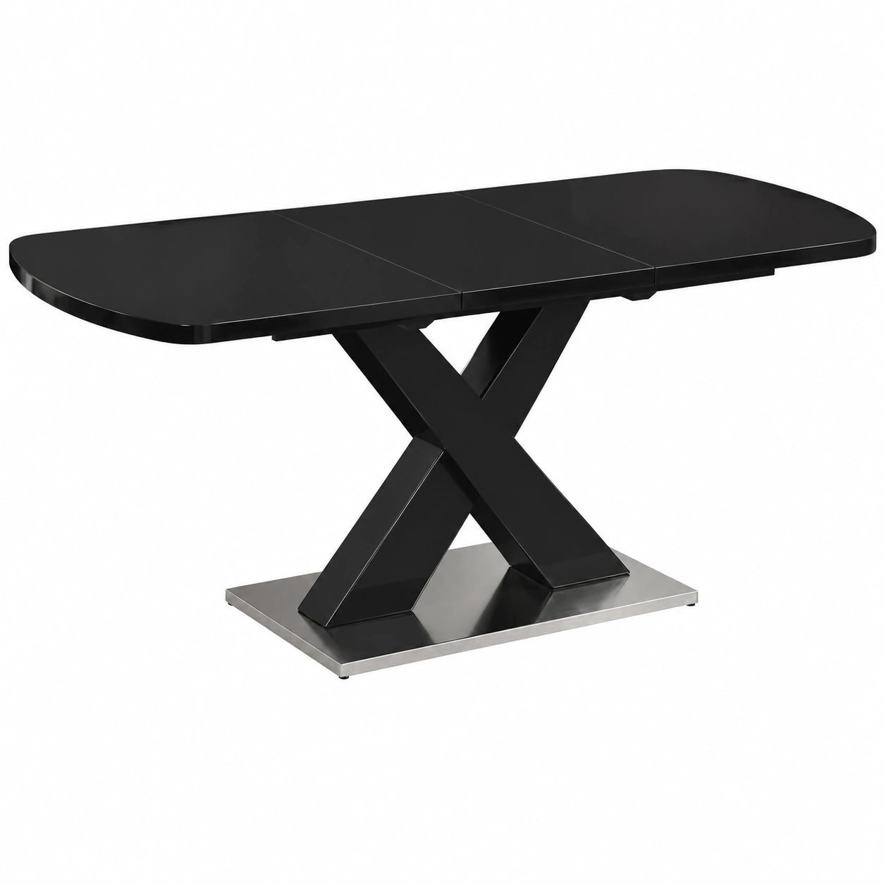 table-extensible-a-manger-noire-avec-pietement-en-x-oraau10452gh