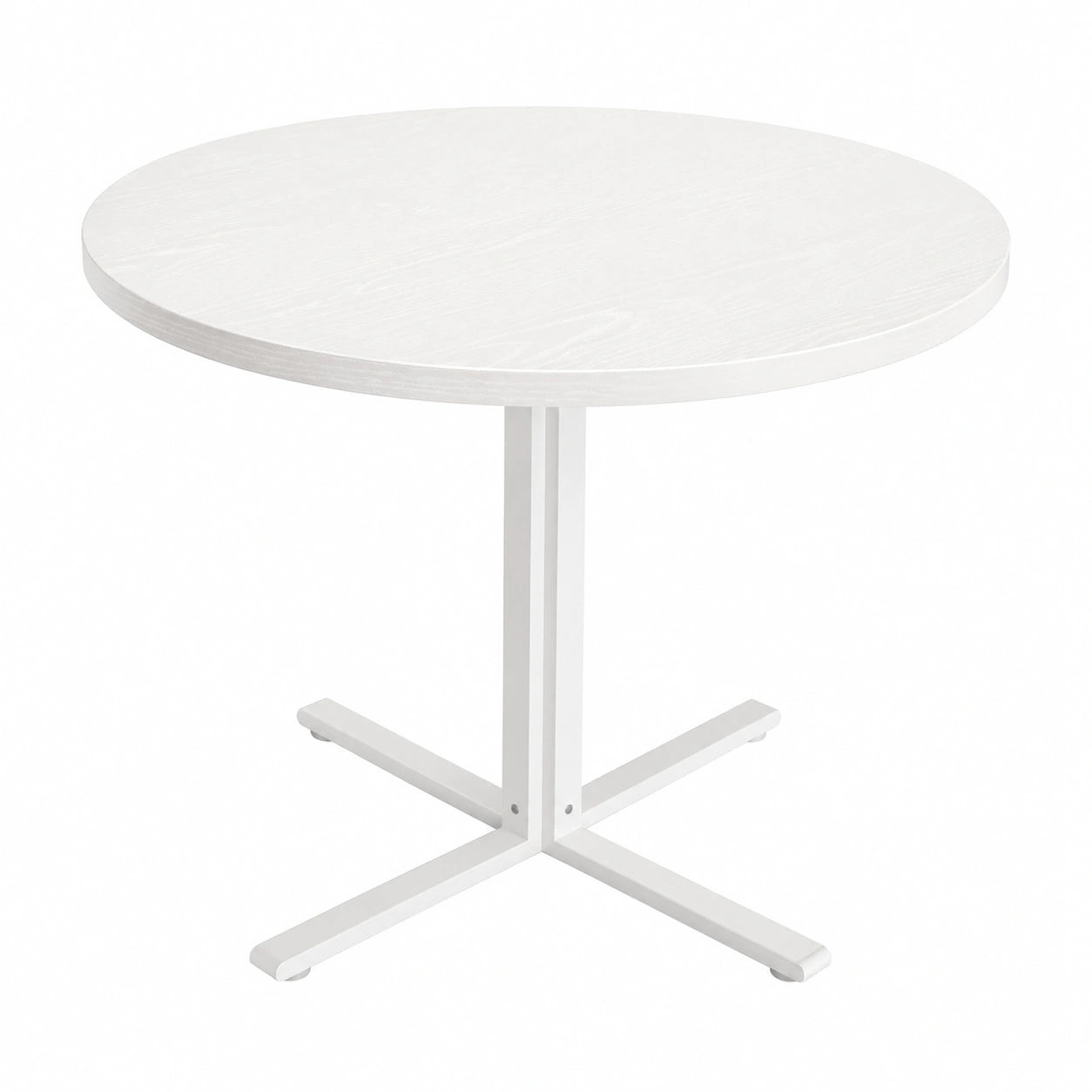 table-ronde-de-cuisine-pour-4-personnes-style-campagnard-resistante-a-l-eau-80-cm-blanc-ipmyt10476ap