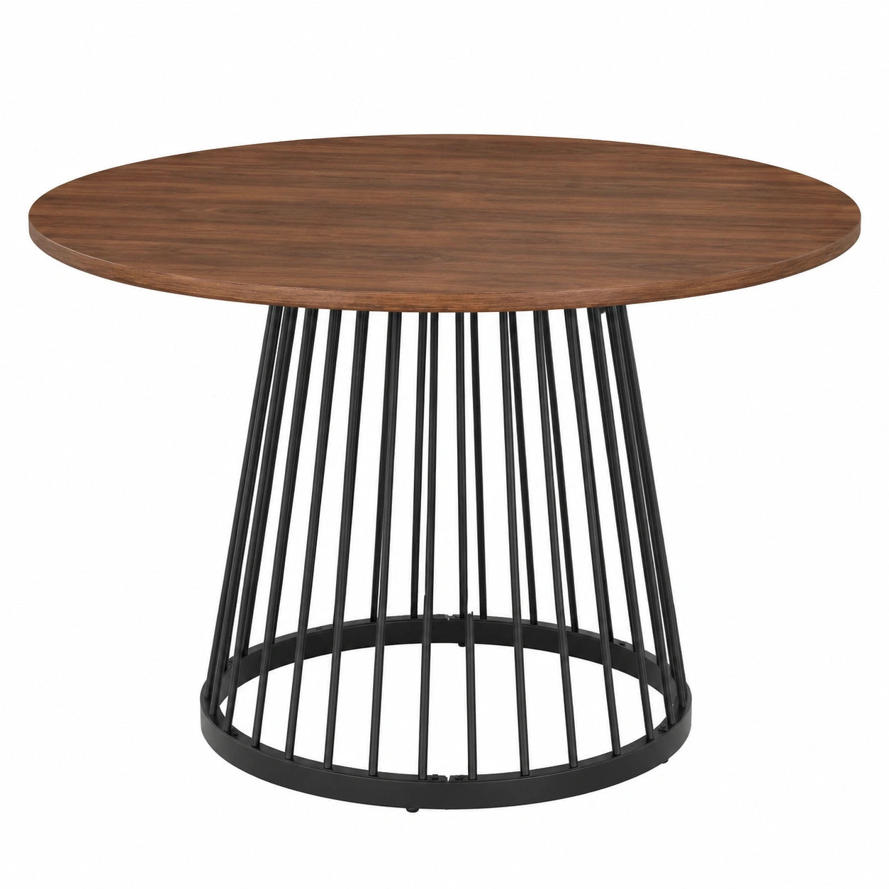 table-a-manger-ronde-80-cm-en-bois-de-noyer-avec-pieds-metalliques-xydja10482eg
